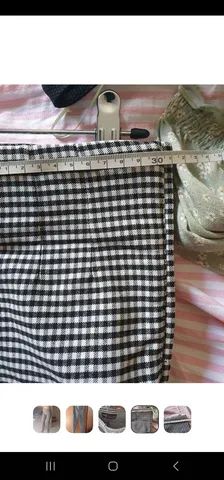 Calça xadrez zara - Foto 4
