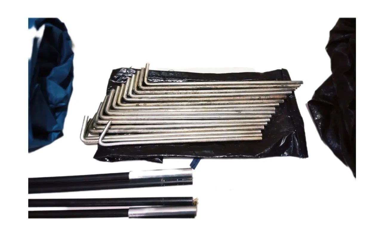 Barraca Para Camping Iglu Grande (4 a 5 Pessoas) - Usada Completa - Foto 4