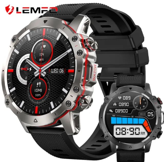 Smartwatch Lemfo Falcon - Concorrente do Amazfit Falcom - NOVO - Foto 4