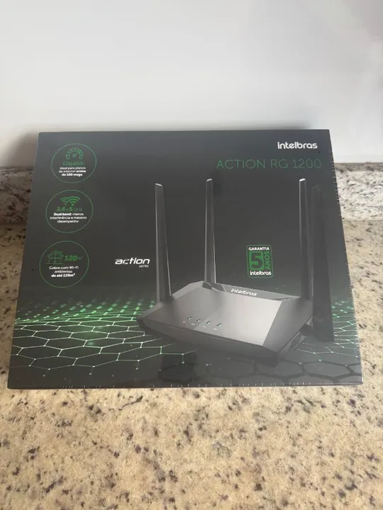 Roteador intelbras rg 1200 action 5G