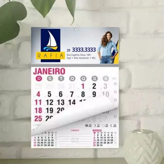 Calendários MESA/PAREDE PERSONALIZADO - Foto 2