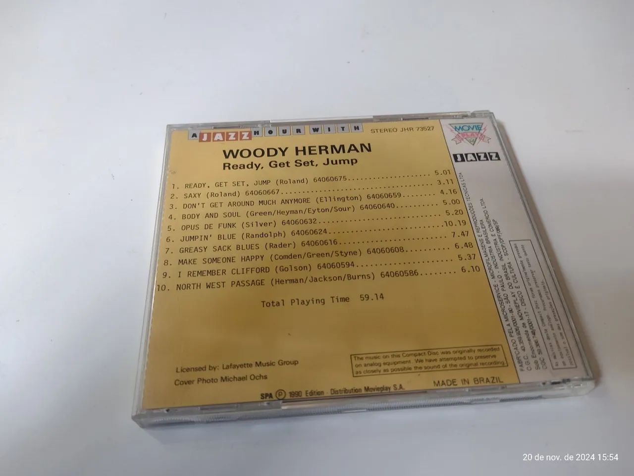 CD Woody Herman - Ready, Get Set, Jump - Foto 2