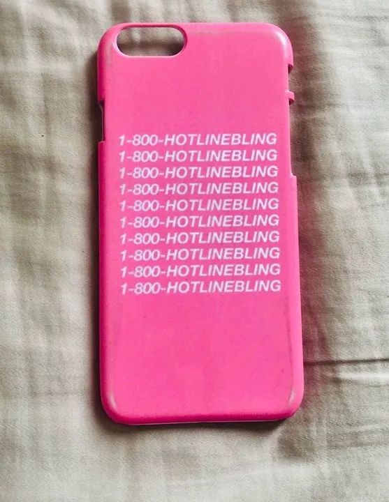 capinha iphone 6 e 7 - drake hotline bling