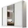  Guarda Roupa Diamond Casal Com Espelho 3 Portas 6 Gavetas Novo Horizonte