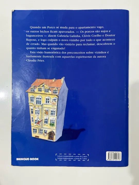 Livro infantil - O Porco que Mudou de Apartamento - Foto 2