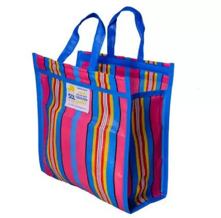 Sacola Ecológica Ecobag Supermercado Feira Reutilizável Durável - Foto 4