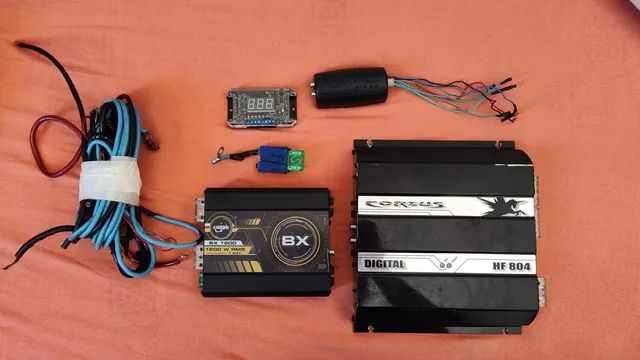 Módulo corzus HF 804 4 canais 800 watts