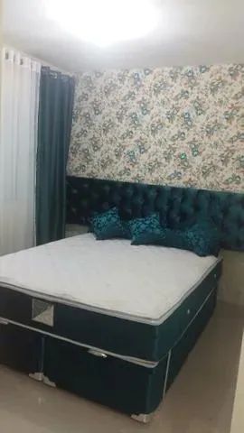 cama box baú e colchão de molas casal - Direto de fábrica - Foto 2