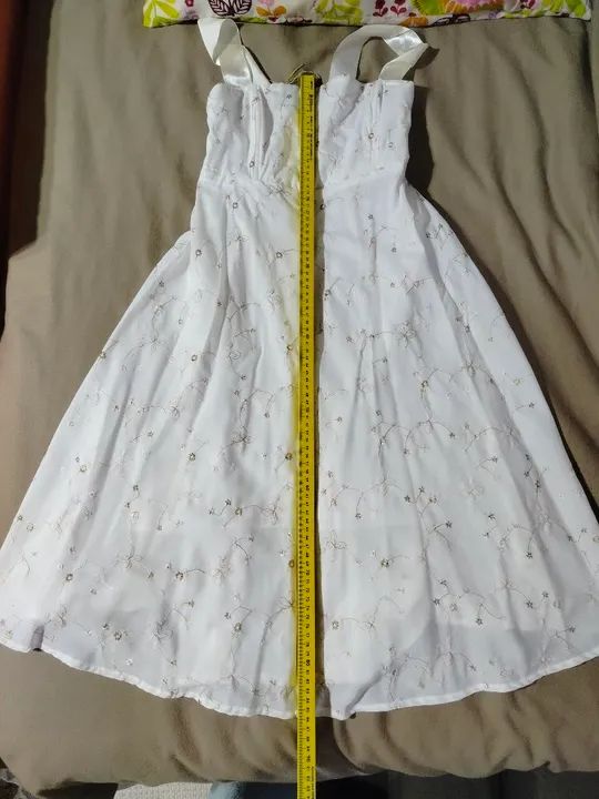 Vestido Tomara que Caia com Bordado (Preço Unitário) - Foto 2