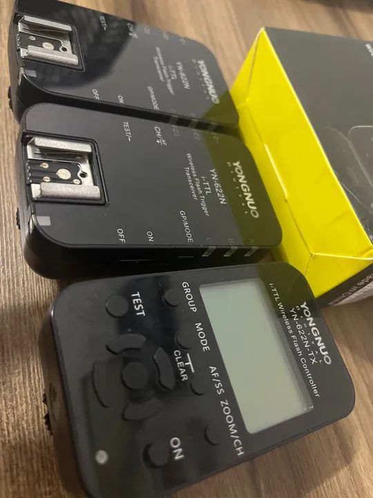 Kit Flash Yongnuo YN-622N-TX - I-TTL - Controle Remoto e Transmissor - Foto 2