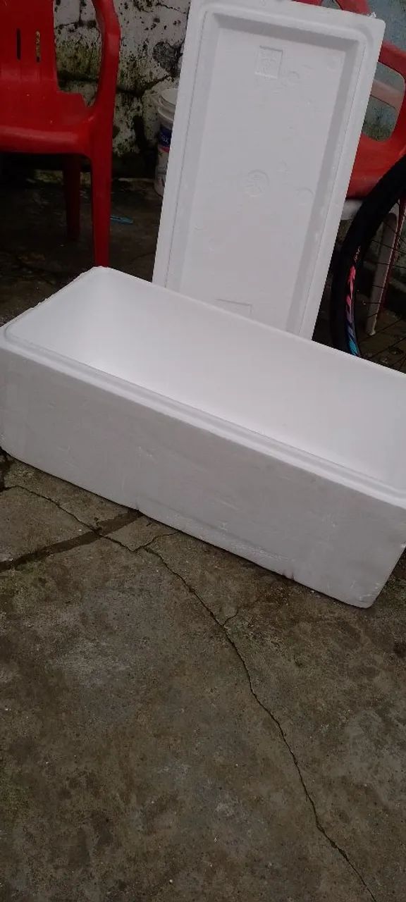 Caixa térmica 80 litros  para transporte de produtos  - Foto 2