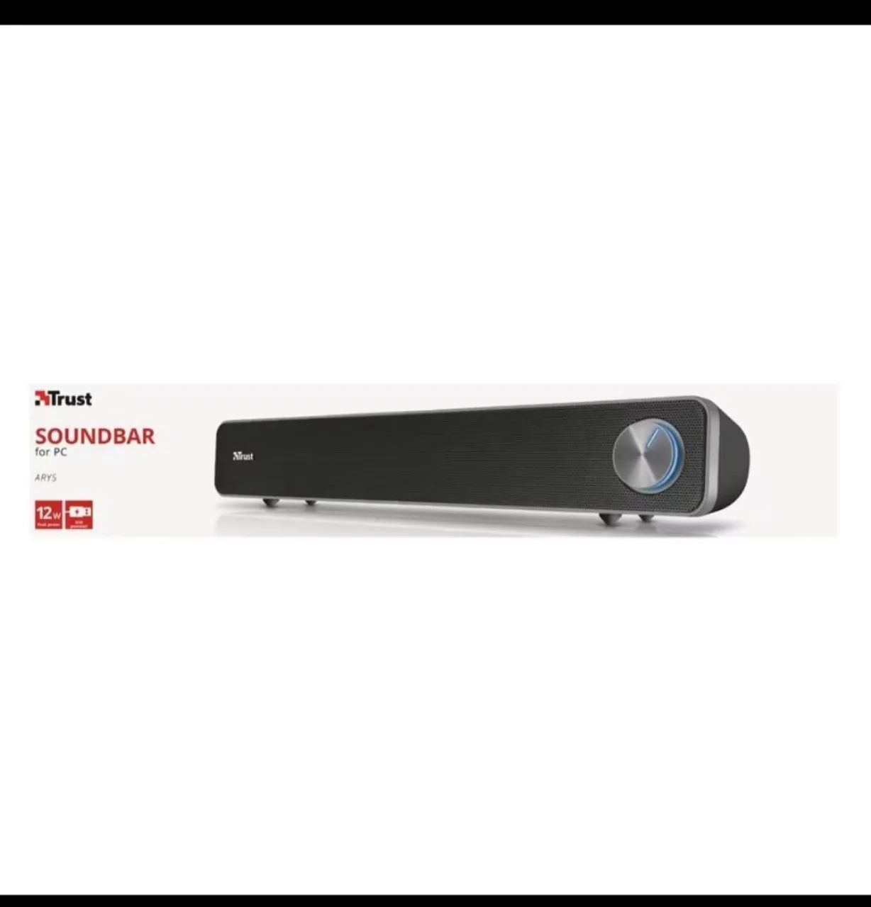 Soundbar Trust Bluetooth 2.1 - Som Potente e Design Compacto | Como Novo!<br> - Foto 4