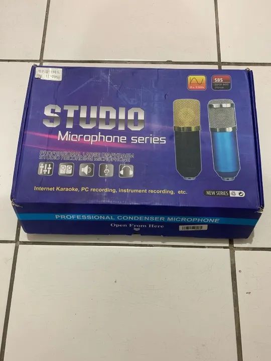 Microfones condensadores para studio completo de marca internacional - Foto 3