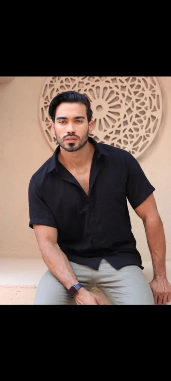 Camisa de Botao Masculino Bege Casual - Conforto e Estilo - Foto 2
