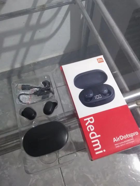 Fone Bluetooth Redmi AirDots Pro - NOVO - Foto 4