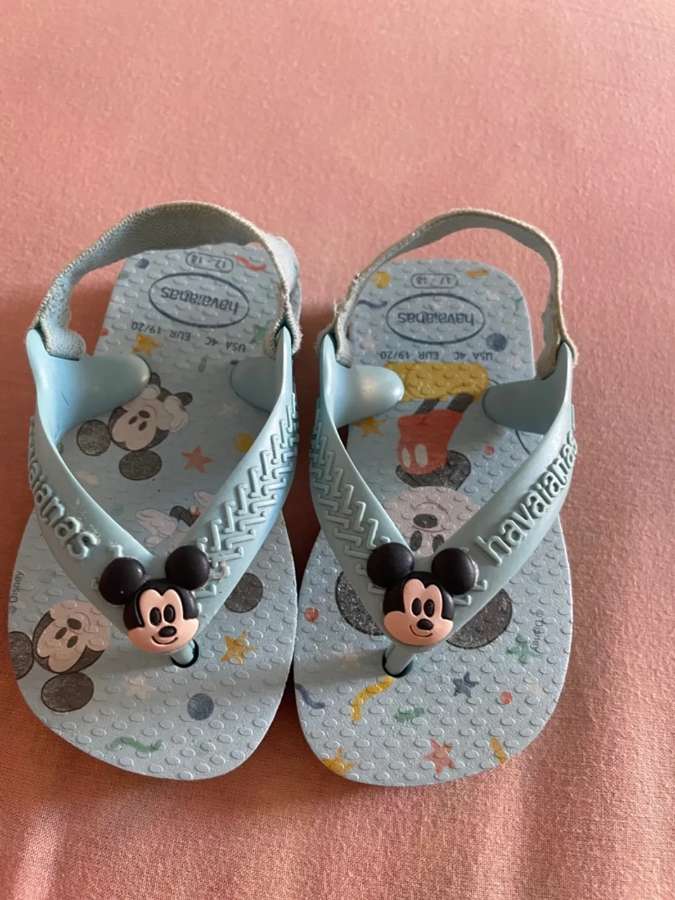 Sandália Havaianas Mickey - Azul