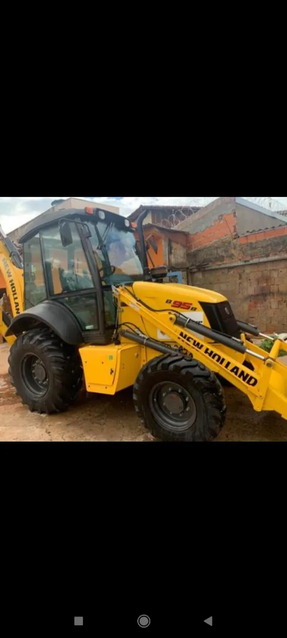 Retroescavadeira New Holland
