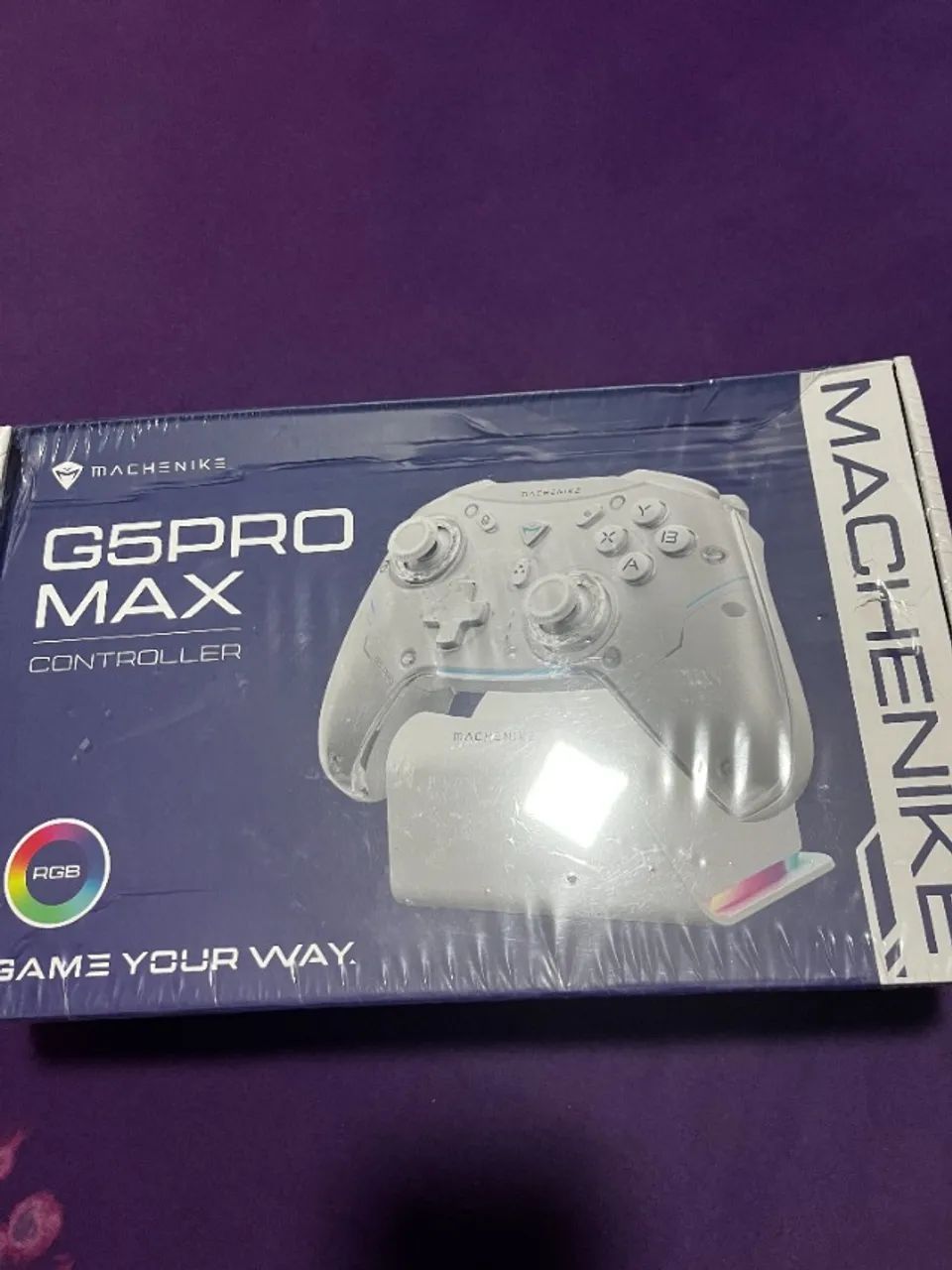 Controle Sem Fio Machenike G5 Pro Max RGB com Dock