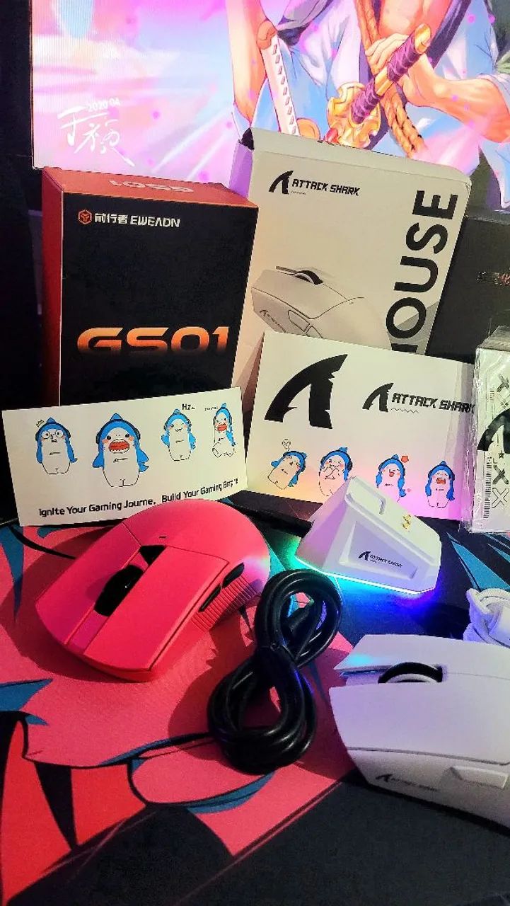 OPORTUNIDADE!! MOUSES GAMERS SEM FIOS (NOVOS)