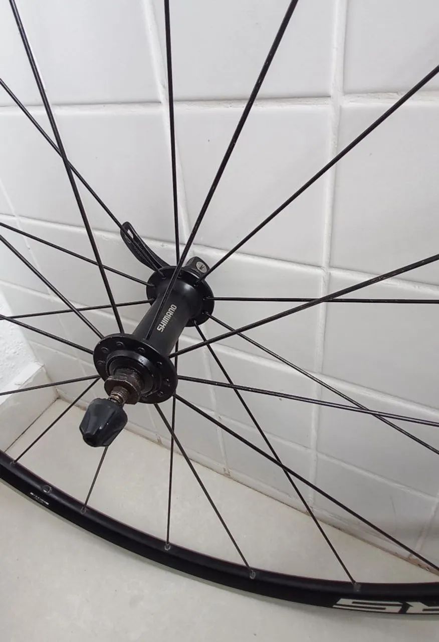 Par de rodas de Bicicleta speed 700C, Shimano WH-RS010 - Foto 3