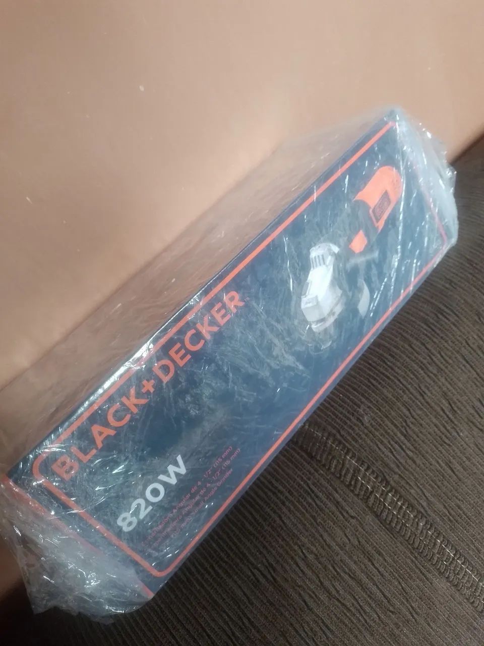 Esmerilhadeira Angular Black+Decker 820W - Foto 4