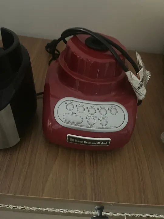 Base De Liquidificador Kitchenaid Vermelho 