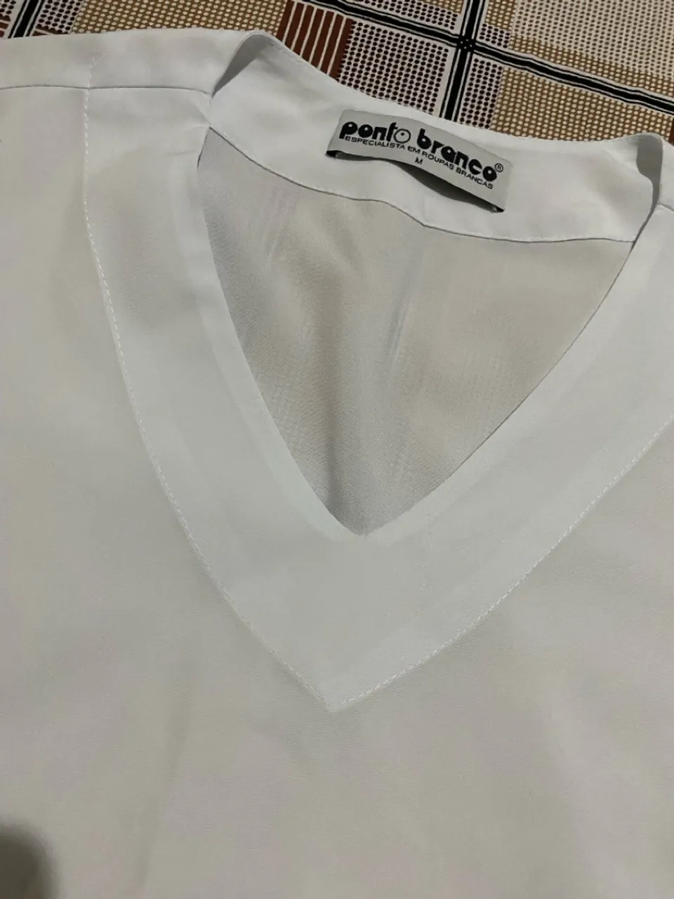 Blusa branca elegante Ponto Branco