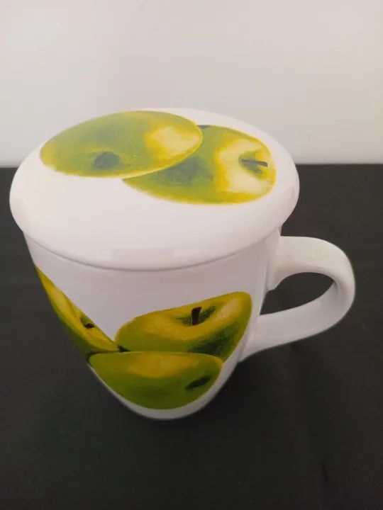 Caneca com infusor para chá - Foto 2