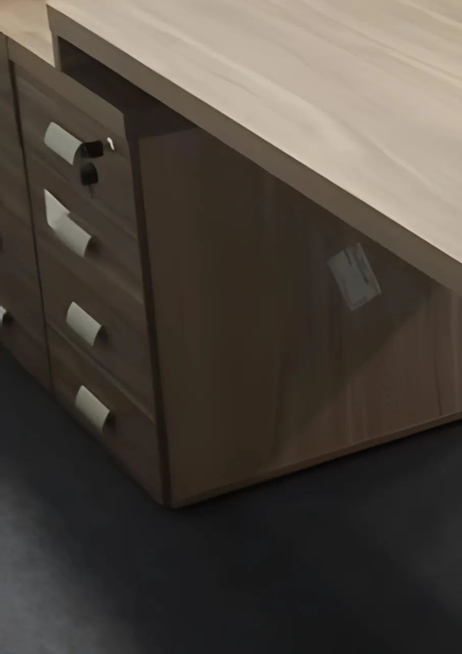 Mesa com 04 gavetas  L 150 - Promoção - Foto 3