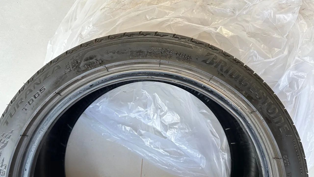 4 Pneus Bridgestone 225/45R17 91W - Foto 5