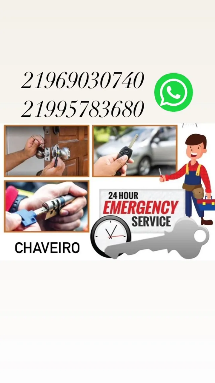 Chaveiro Mangaratiba e região 24 horas!