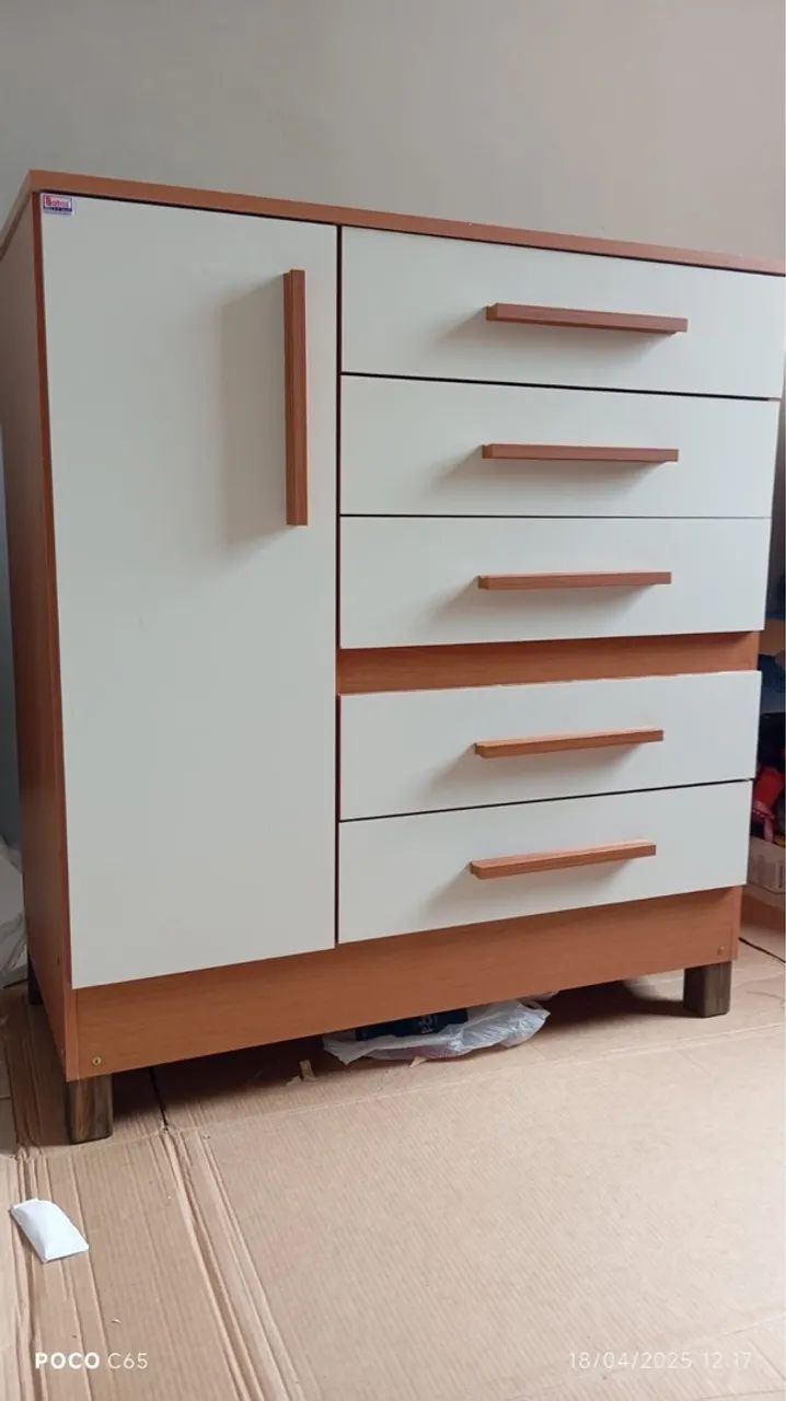 Cômoda Nova Com Sapateira 