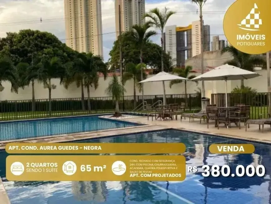 Apartamento à venda, 2 quartos, 1 suíte, Ponta Negra - Natal/RN