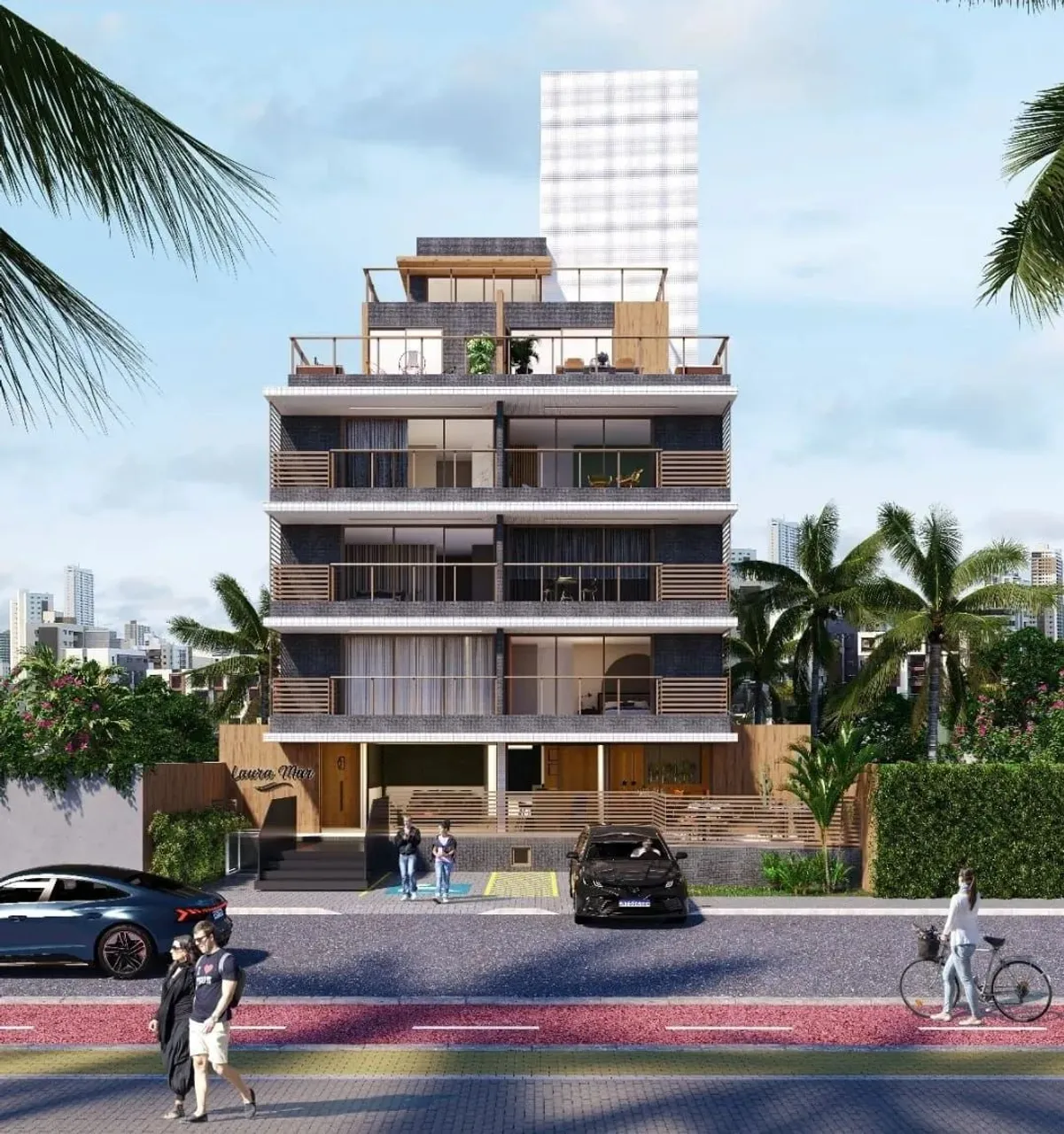 33- Flats incríveis na beira mar do Cabo Branco no principal bairro de João Pessoa