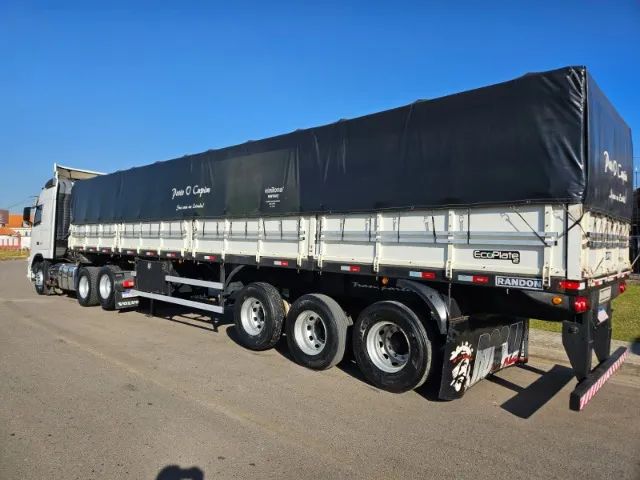 Volvo FH 460 6x2 Globetrotter Ano 14 teto alto aut + Graneleiro Randon Ano 16 12.40 x 1.80 - Foto 3