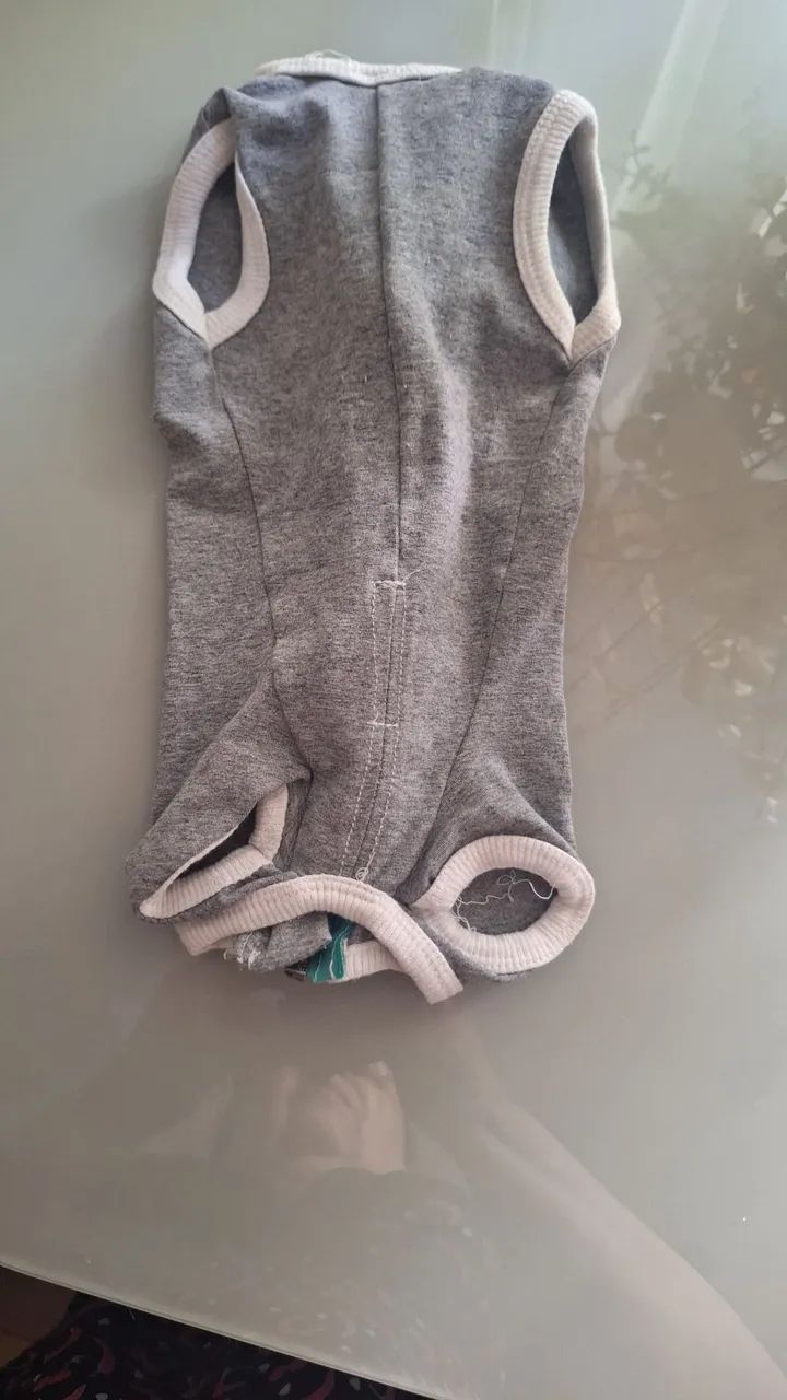 Colete para Cachorro -pós cirúrgico tamanho 01 e 03 - Novo - Foto 4