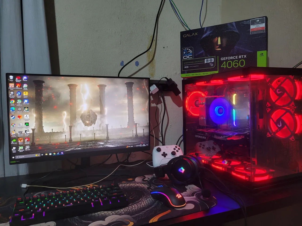 PC Gamer RTX 4060 - Desempenho Incrível!