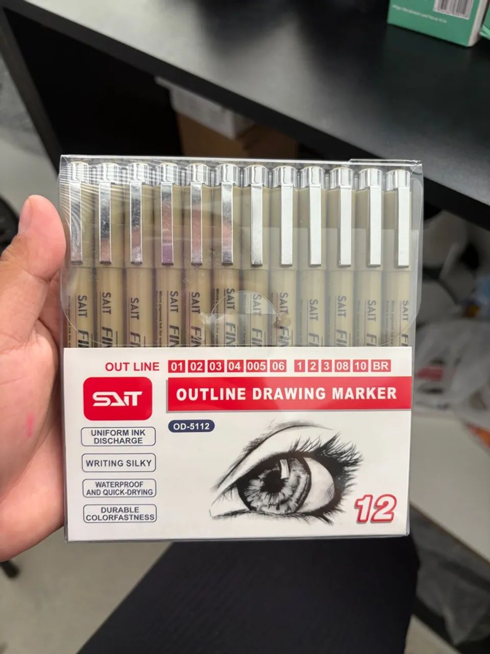 Caneta agulha desenho profissional  - Foto 2