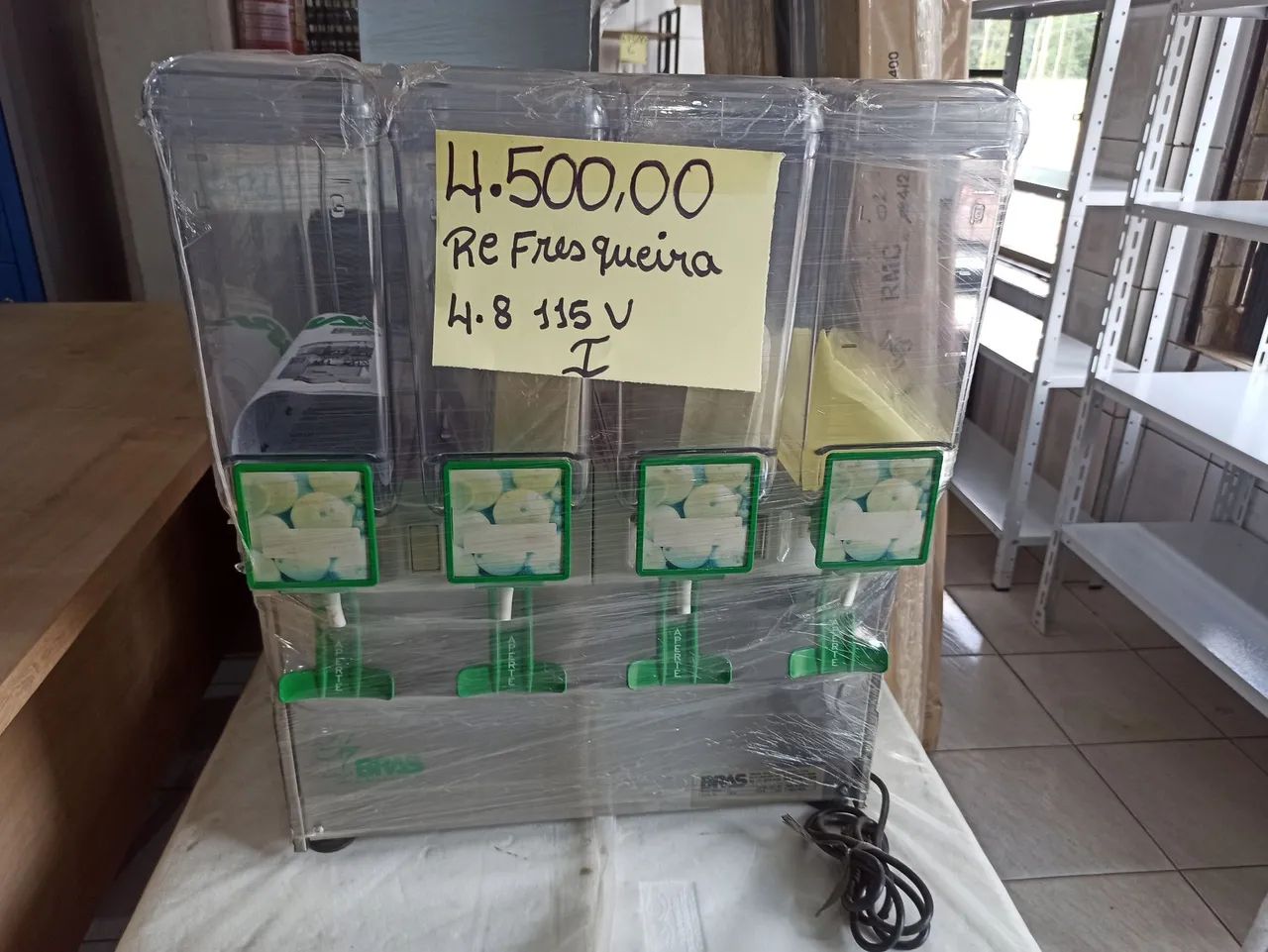 Refresqueira 4 cubas 