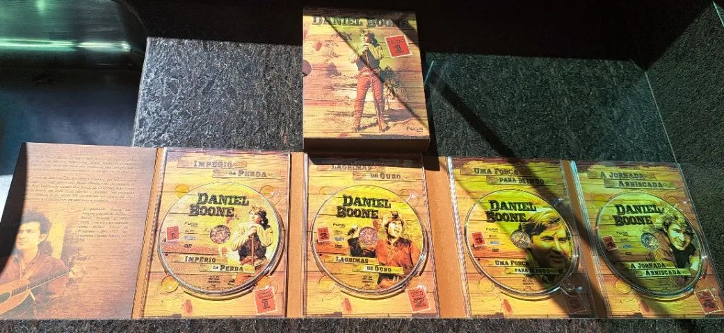 BOX Daniel Boone - 4 Discos - Série Faroeste - Foto 4
