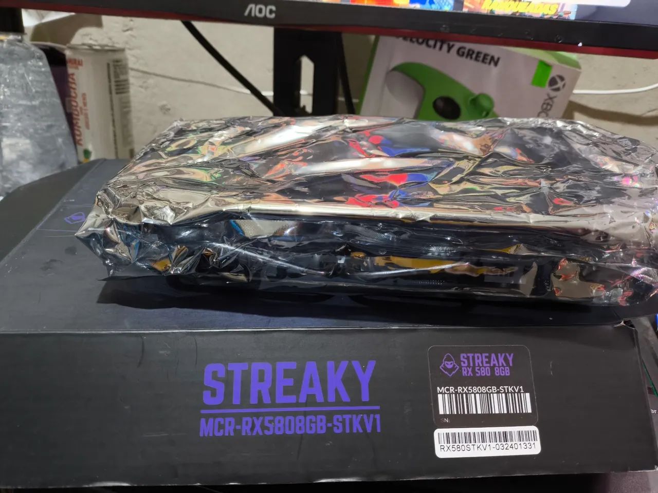 Placa de Vídeo StreaKy RX 580 8GB - Foto 3