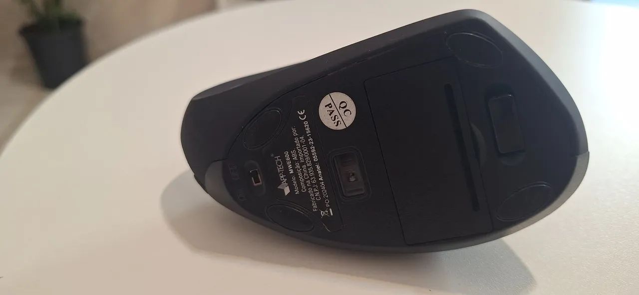 Mouse APP-TECH MWE600 sem fio ergonômico - funcionando perfeitamente - Foto 5