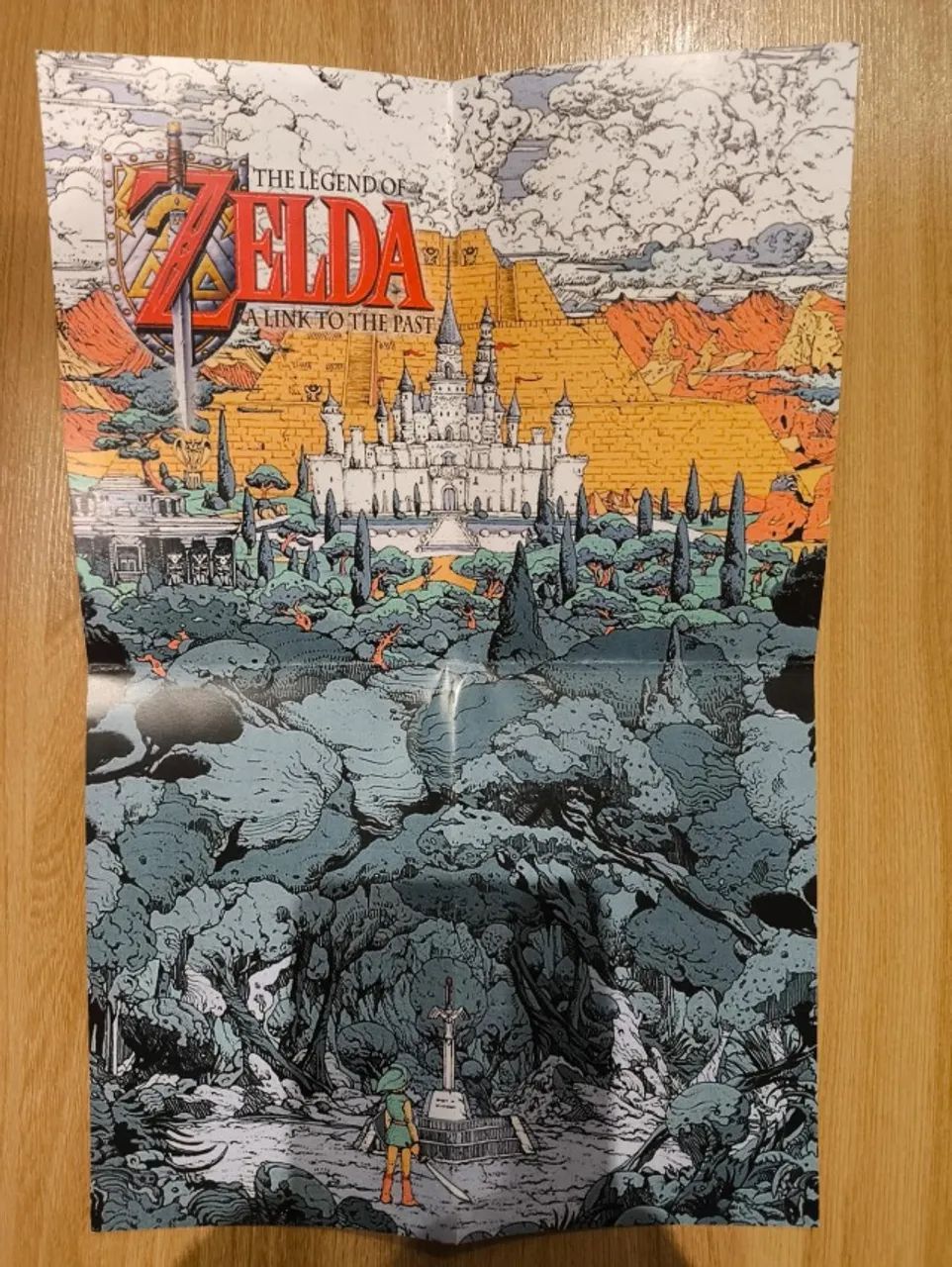 Caixa Genérica do Jogo The Legend of Zelda A Link to the Past para Super Nintendo - Foto 5