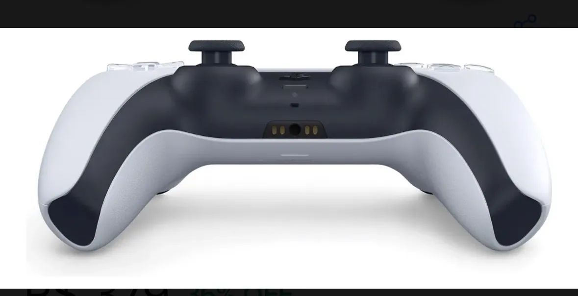 Controle Joystick Sem Fio Sony Playstation Dualsense Branco - Foto 5