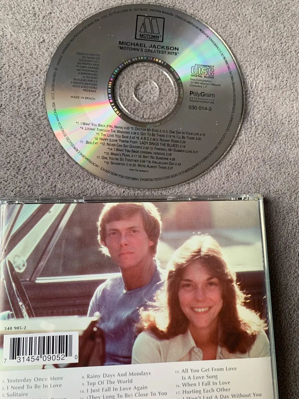 CDs Michael Jackson e Carpenters  - Foto 2