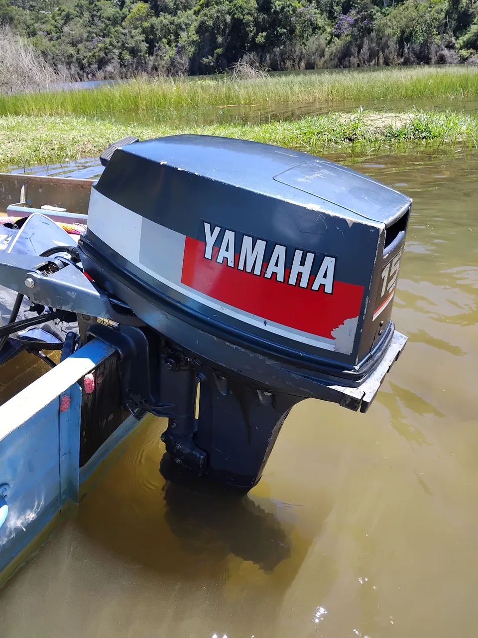 Motor de popa Yamaha 15 HP  - Foto 5