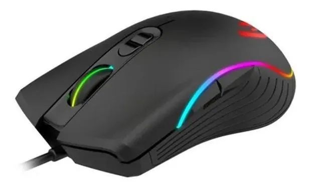 Mouse Gamer Lehmox Gt-M6 1200DPI - WZetta - Foto 4