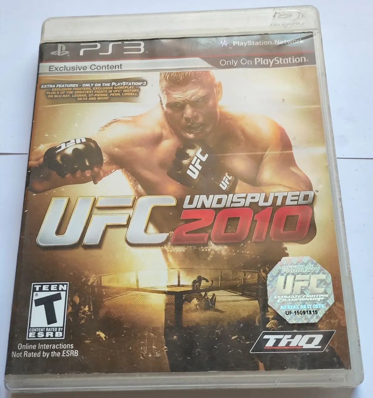UFC Undisputed 2010 - Playstation 3 PS3 em Uberlândia e Uberaba.