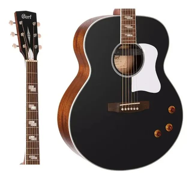Violão Cort CJ Retro Black - Foto 3