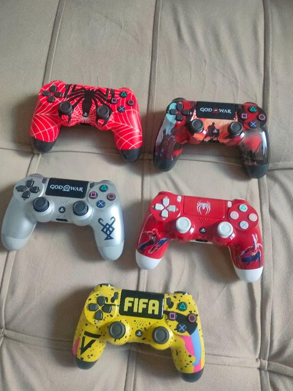 Controles de ps4 bluetooth personalizado vários modelos  - Foto 2